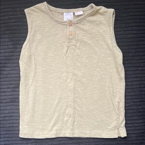 Zara Kids Beige Sleeveless Tank